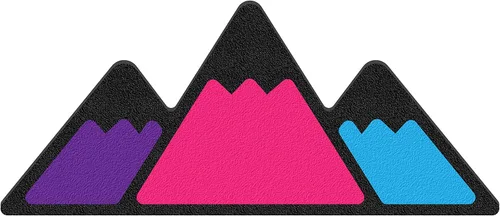 Vista 12 de Insignia tricolor - Compatible con Toy Taco, Tun y 4Run Negro con escala de grises TRI