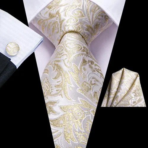 Vista 23 de Dubulle Corbata tejida de cachemira para hombre y gemelos de pañuelo para hombre, conjunto de gemelos para boda formal y negocios