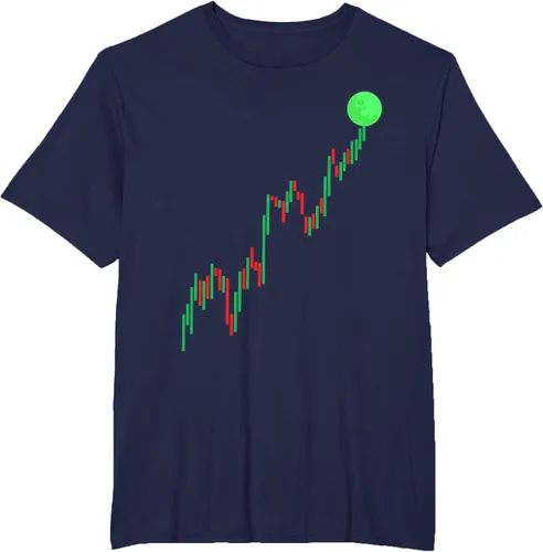 Vista 65 de Cute Stock Trading Design for Men Women Stock Market Trader T-Shirt Asphalt Grey