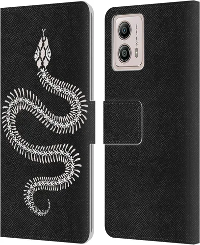 Vista 11 de Head Case Designs Officially Licensed Cat Coquillette Alpacas Animals Leather Book Wallet Case Cover Compatible with Motorola Moto G53 5G