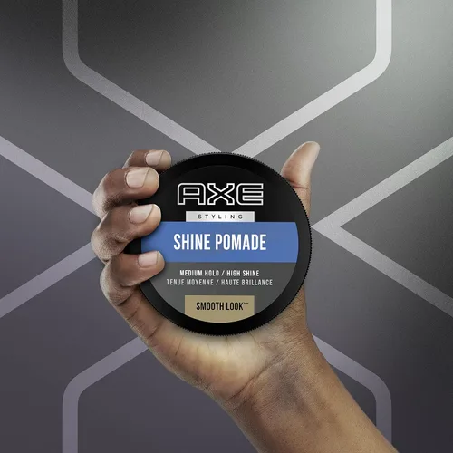 Vista 5 de Axe Pomada de aspecto suave - Brillo sofisticado, producto para el cabello fácil de peinar, 2.64 onzas