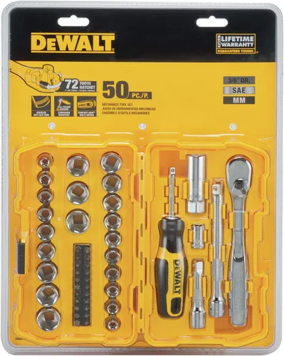 Vista 5 de DEWALT DWMT81611T Juego de herramientas mecánicas de 50 piezas