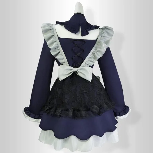 Vista 3 de My Dress Up Darling Kitagawa Marin - Vestido de sirvienta japonesa para cosplay disfraz de Halloween Lolita