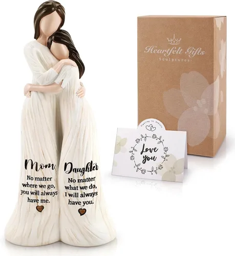 Vista 16 de Regalos para nuevos padres para parejas, regalos para nuevas madres para mujeres, una familia de tres figuras, regalo para mamá y papá por primera