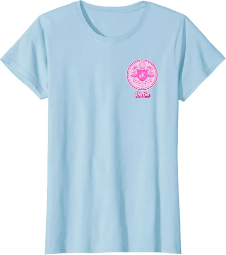 Vista 22 de Barbie The Movie - Camiseta con insignia de Ken Flamingo, Negro