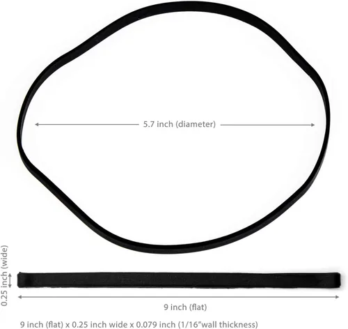 Vista 7 de GRIFITI Band Joes 1, 2, 3, 4, 6, 9, 12 x 0.25 pulgadas, paquete de 60 bandas de goma de silicona duraderas y coloridas bandas elásticas de silicona