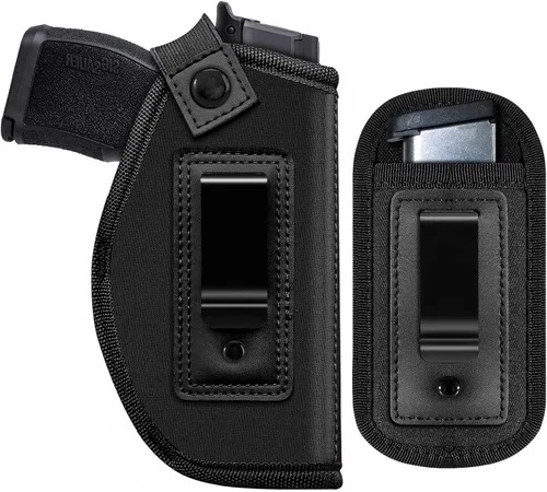 Vista 9 de Funda de pistola para mujeres/hombres, fundas IWB universales para transporte oculto, fundas de pistola diestra/siniestra, compatibles con S&W M&P