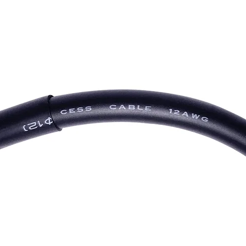 Vista 4 de CNCESS Cable adaptador RCA hembra a Speakon macho, 6 pulgadas, cable de nicho cruzado sub/amperio, paquete de 2
