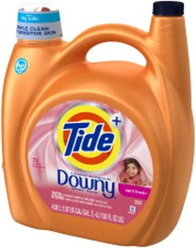 Vista 13 de Tide Detergente Líquido para Ropa, Original, 64 Cargas, 92 Onzas Líquidas
