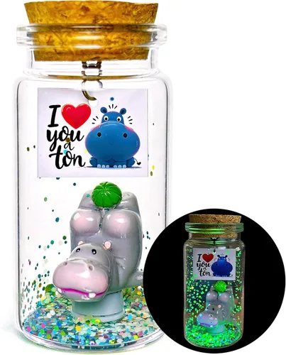 Vista 9 de Regalos de aniversario para él y ella, bonito mensaje romántico en botella, regalo para novio, novia, divertidos regalos de San Valentín, Navidad
