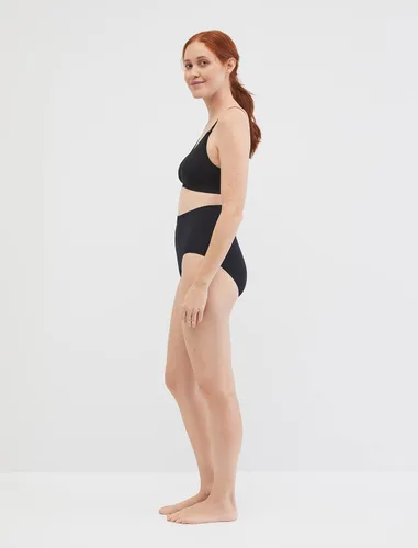 Vista 3 de Motherhood Maternity Brasier de lactancia sin costuras con clip para mujer, lavable a máquina, tallas S a 3X, disponibles en paquetes de 1 y 2