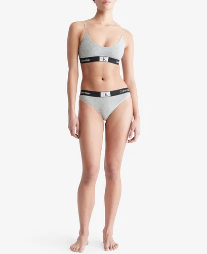 Vista 4 de Calvin Klein Bragas modernas de algodón 1996 para mujer, paquete múltiple
