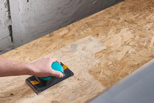 Vista 5 de Wolfcraft Rollo de papel de lija adhesivo Corindón 120 Grano