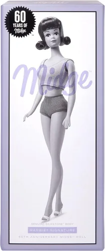 Vista 5 de Barbie Signature - Muñeca de reproducción vintage Midge del 60 aniversario