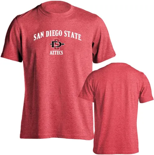 Vista 116 de Sport Your Gear NCAA Camiseta de manga corta retro con licencia oficial de aspecto desgastado para el día del juego, camiseta de espíritu deportivo