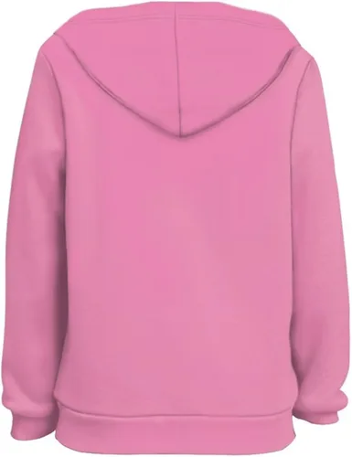Vista 5 de Ystardream - Sudaderas para niñas adolescentes con bolsillo, sudaderas de manga larga para niños 0 Lindo Axolotl Rosa