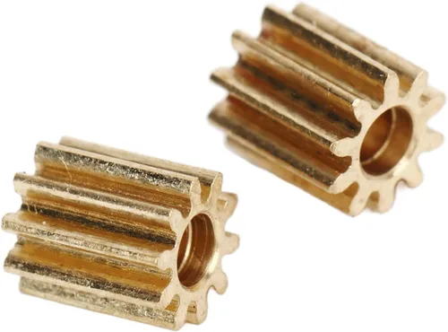 Vista 7 de Engranaje de motor cepillado para automóvil RC, reemplazo duradero de alta precisión, juego de engranajes de oruga RC a escala 1/24, 5 piezas