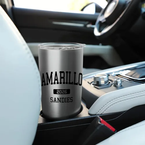 Vista 6 de Amarillo High School Class of 2026 AMARILLO TX Stainless Steel Insulated Tumbler