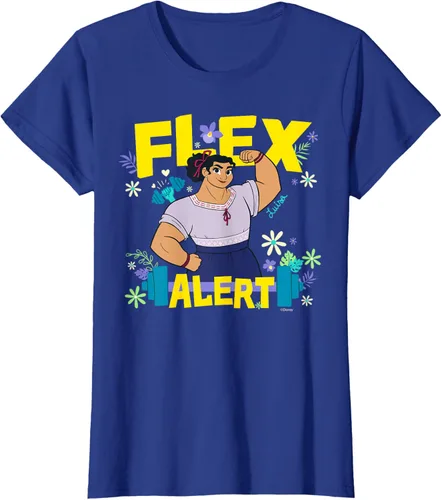 Vista 49 de Disney Encanto Luisa Madrigal Flex Alert Camiseta, Negro