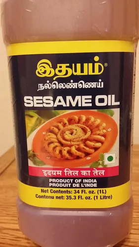 Vista 3 de Idhayam Gingelly/Aceite de Sésamo 1 Litro