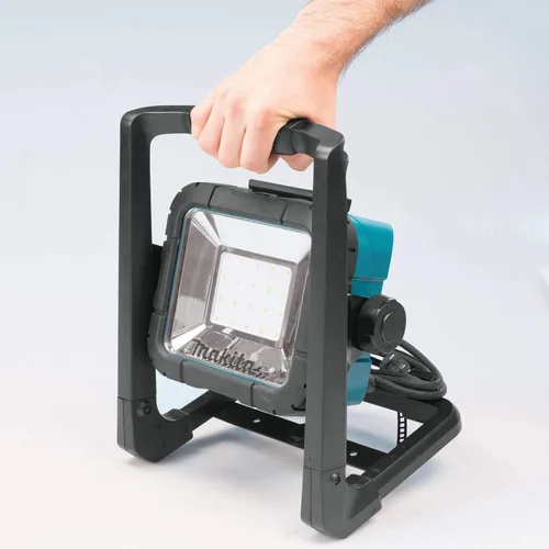 Vista 5 de Reflector Makita DML805 de 18 V LXT, alámbrico/inalámbrico, con batería de iones de litio