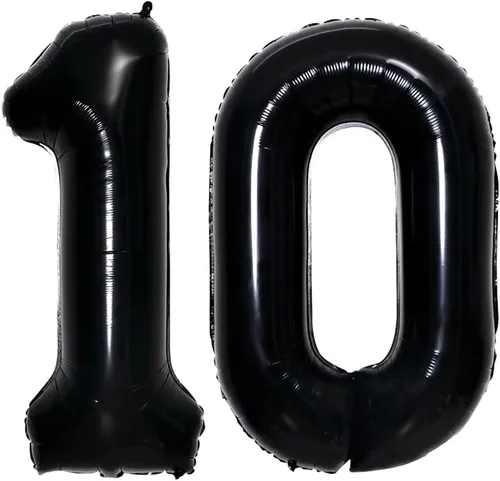 Vista 240 de Goer, conjunto de globos de papel aluminio para decoraciones de cumpleaños, globos de las letras de feliz cumpleaños y de números Oro