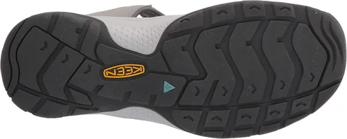 Vista 4 de KEEN Astoria West - Sandalias deportivas con puntera cerrada para mujer, Negro Gris, 12