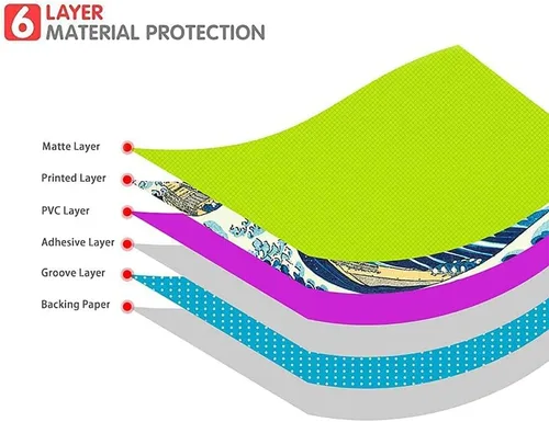 Vista 2 de TANOKAY Calcomanías de vinilo para Nintendo Switch, juego completo de protectores de juegos de anime, calcomanías protectoras para placa frontal