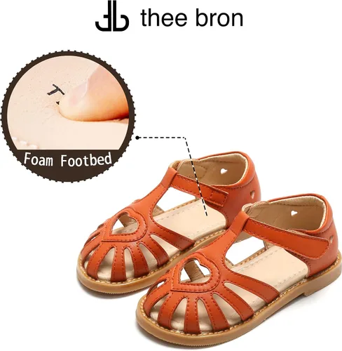 Vista 4 de THEE BRON Sandalias para niñas y zapatos de vestir de verano