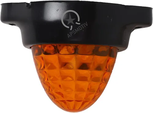 Vista 6 de Paquete de 10 luces LED para semirremolques para semirremolques, 12 V, impermeable, luces de pollo ámbar para semircamiones, carga carga, luces
