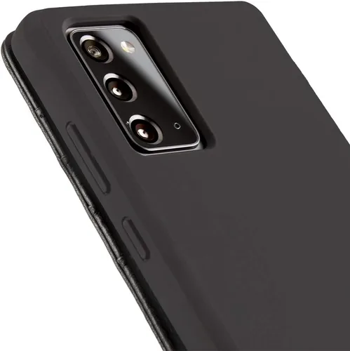 Vista 2 de Case-Mate - Funda para Samsung Galaxy Note 20 5G - Cartera de piel con micropel - 6,7 pulgadas - Negro