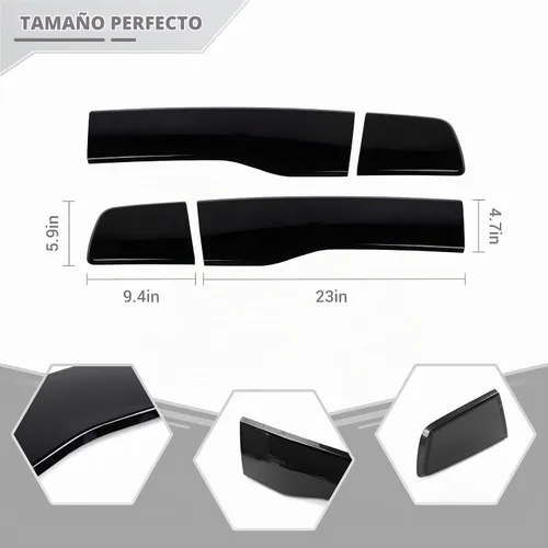 Vista 5 de JeCar Cubierta de luz trasera ahumada luz trasera para 2011 2012 2013 2014 Dodge Charger Accesorios exteriores