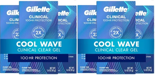 Vista 12 de Gillette Antitranspirante clínico y desodorante para hombres, protección contra el sudor y el olor 72 horas, frescura de larga duración, tecnología