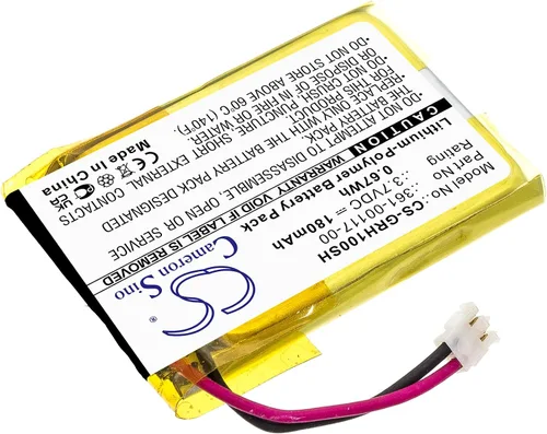 Vista 6 de Batería 180mAh 361-00117-00 para aproximación S10 Aproximación S20 Enfoque X40 Forerunner 35