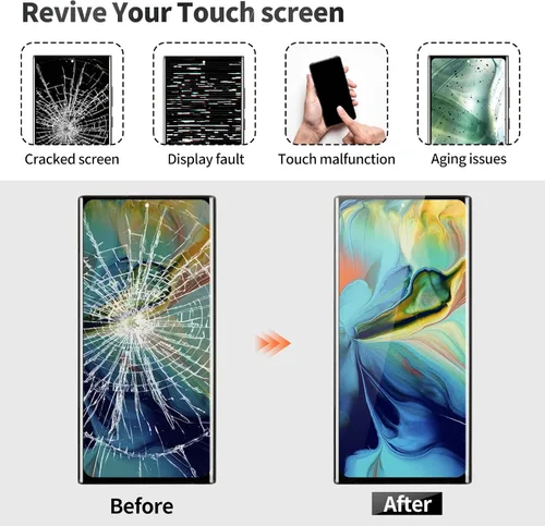 Vista 4 de OLED para Samsung Note 10 Plus Reemplazo de pantalla 0.14 oz para Samsung Galaxy Note 10 Plus 0.18 oz LCD Digitalizador Pantalla táctil para Samsung