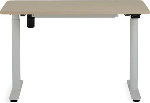 Vista 3 de Steelcase AMQ Escritorio ajustable en altura – Escritorio ajustable de pie – Potente escritorio de pie para computadora – Escritorio de computadora