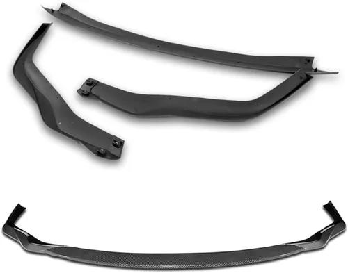 Vista 4 de Q1-TECH, borde de parachoques delantero compatible con modelos Lexus RC300 / RC350 / RC 2015-2018 solamente, alerón de parachoques delantero, kit