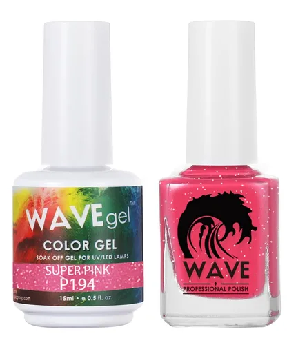 Vista 192 de WAVEGEL - Juego dúo de gel y esmalte de uñas a juego - Colección Simplicity - #P109 Blizzard I 0.5 onzas