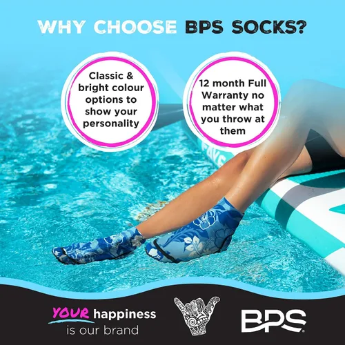 Vista 11 de BPS "Second Skin" - Calcetines de voleibol de playa ultra flexibles de secado rápido, calcetines de fútbol de arena, botines de deportes acuáticos