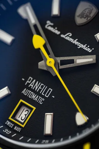 Vista 7 de Tonino Lamborghini Panfilo - Reloj automático amarillo TLF-T03-5