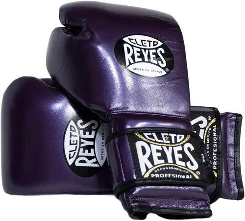 Vista 19 de Cleto Reyes - Guantes de entrenamiento de cuero acolchado extra, color negro