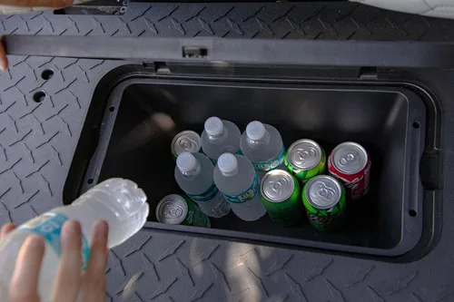 Vista 4 de GTW Caja de almacenamiento/enfriador Insertar MACH3 Carrito de golf Asientos traseros