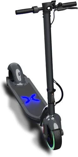 Vista 7 de Hover-1 Alpha 2.0 Foldable Electric Scooter with 450W Brushless Motor, 18 mph Max Speed, 10” Air-Filled Tires and 12 Mile Range