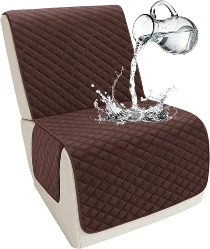 Vista 32 de Arfntevss Fundas para sofá seccional reclinable para sofá seccional en forma de L, funda antideslizante lavable para sofá reclinable con forma de L