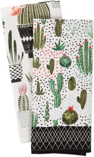 Vista 4 de DII Urban Cactus Kitchen Collection, 18x28, Urban Oasis 2 piezas