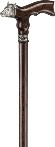 Vista 5 de Bastón de madera hecho a mano para hombre, bastón de madera para hombre, diseño de moda