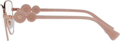 Vista 3 de Versace VE1284-1412 - Marco para gafas color oro rosa con lente DEMO de 2.165 in, Oro Rosa