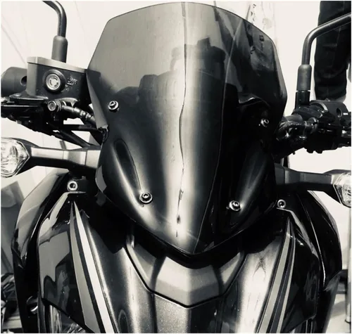 Vista 6 de Windscreen Fairing Motorcycle Windshield for K&awasaki for Z900 for Z 900 2017 Motorcycle Accessories Windshield Wind Screen Motorcycle Windshield