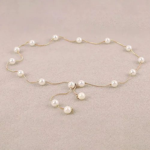 Vista 8 de Cinturones de cadena de moda para mujer, cadena de cintura con diamantes de imitación para vestido, cinturón automático con hebilla