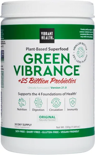 Vista 5 de Vibrant Health Green Vibrance Polvo, 23.28 oz